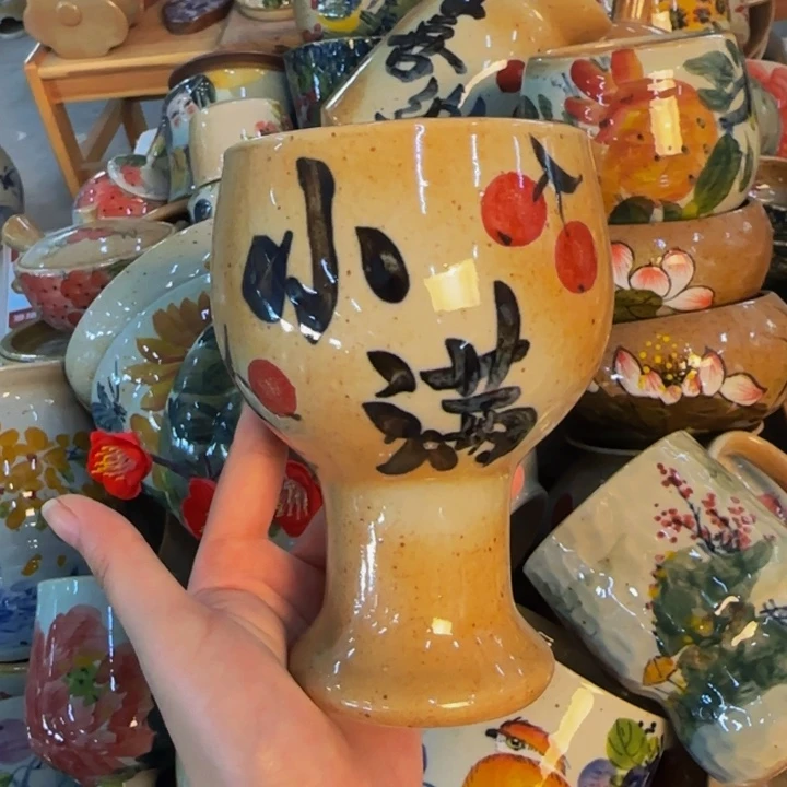 瓷片景德镇陶瓷手工手绘