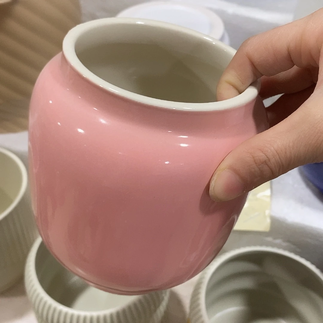 杯子陶盆有孔 瑕疵介意勿拍