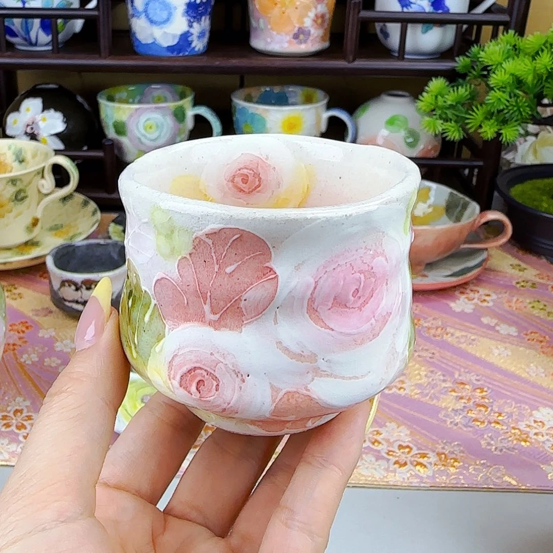 他家茶具瓷器真美
