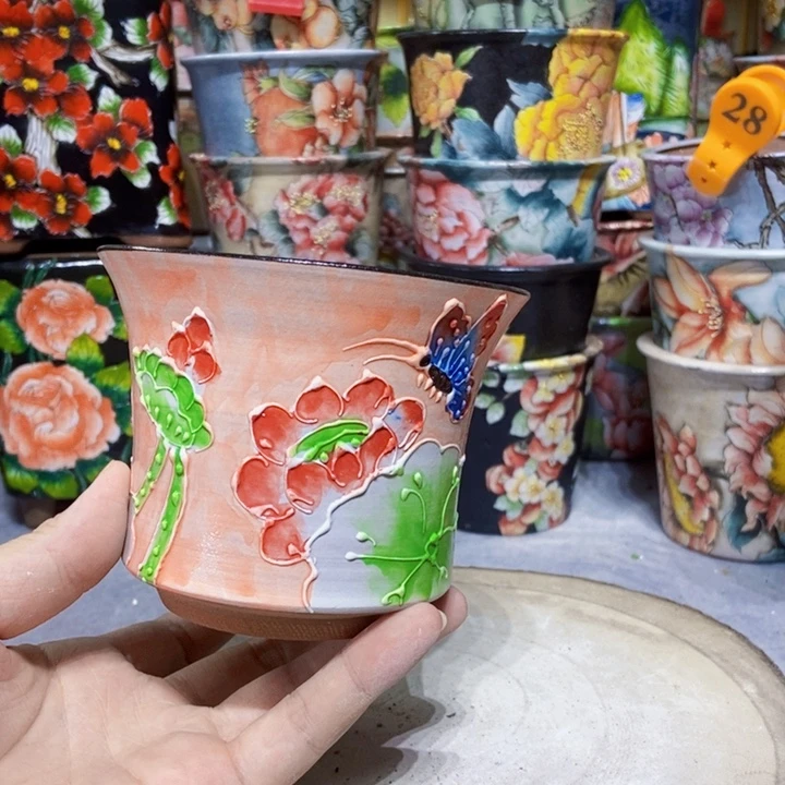 景德镇艺术手绘作品