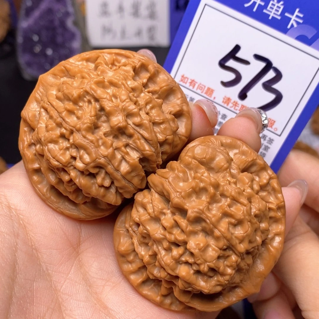 文玩核桃把件52官帽 573