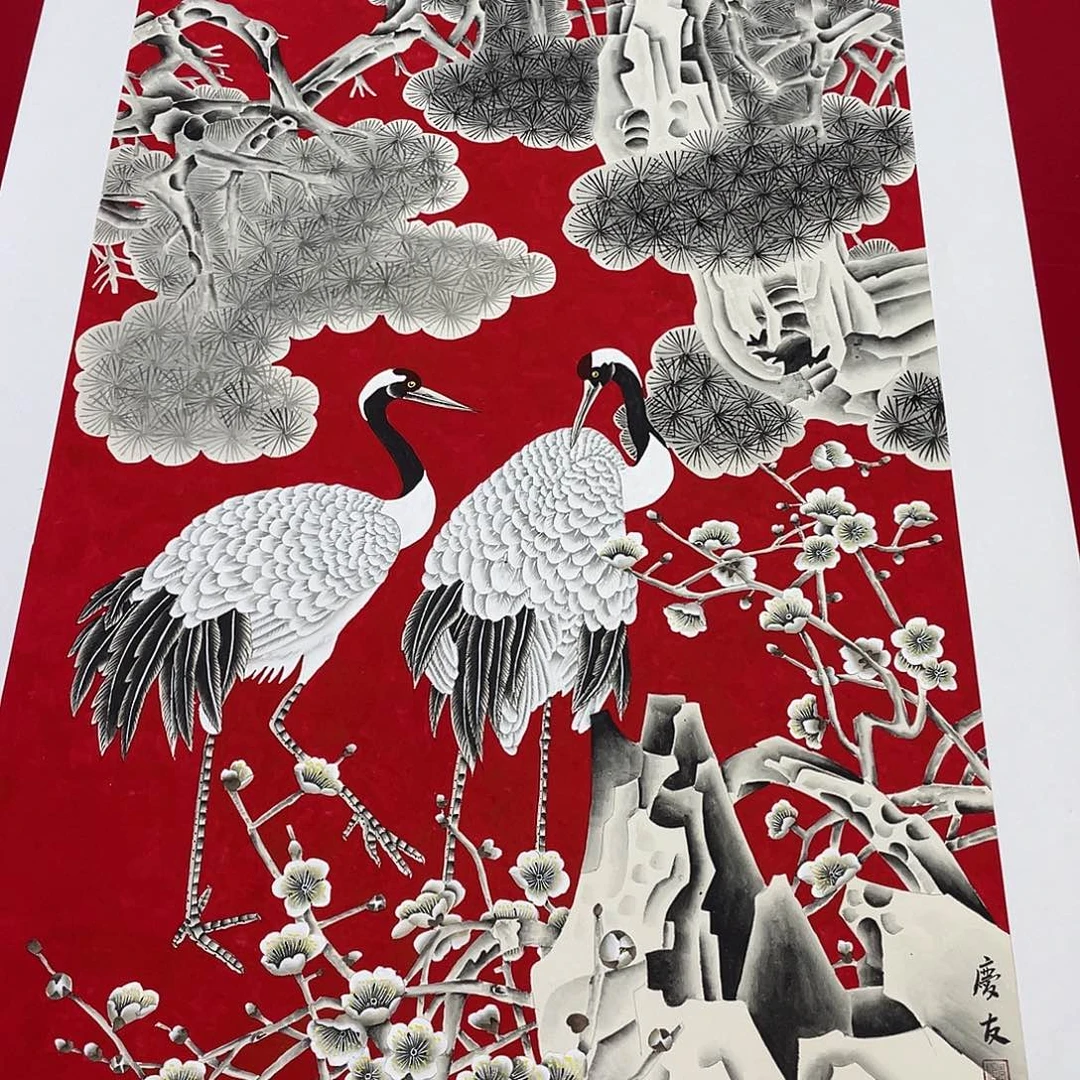 国画李庆友老师作品欣赏