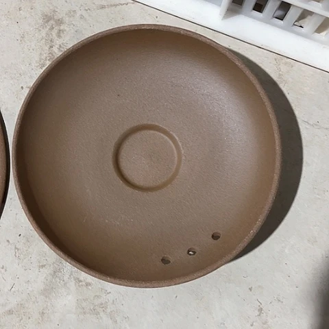 微瑕，不能明火，口径约17.5厘米