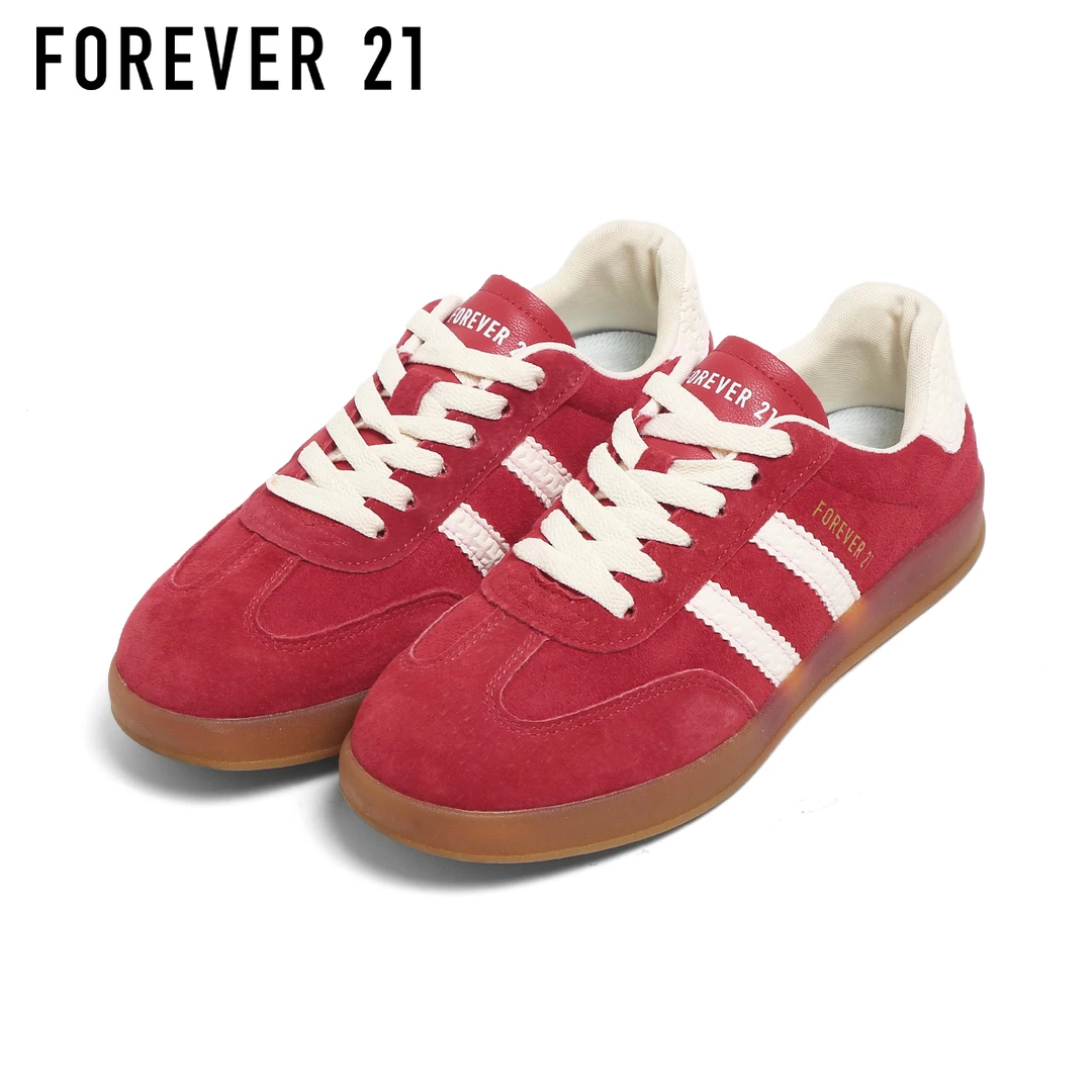 F21复古德训鞋女款2025新款夏季软平底轻便百搭休闲运动低帮板鞋