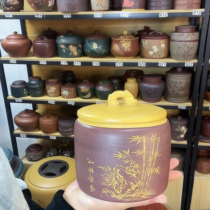 紫砂茶叶罐紫砂茶叶罐