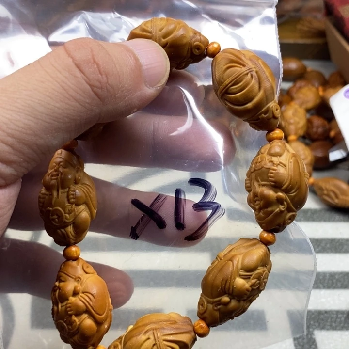 手串/手链橄榄核橄榄核雕工艺手串