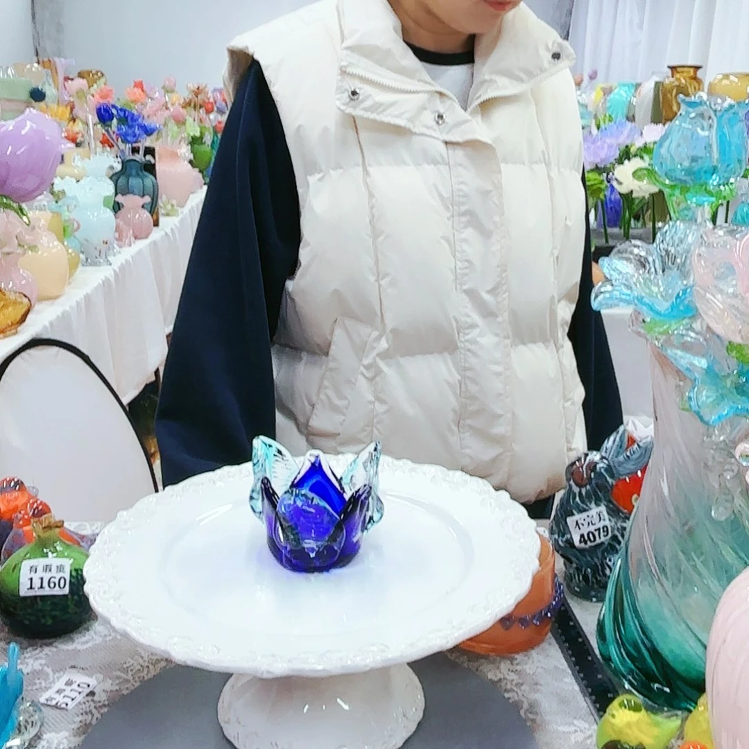 福利不退不换琉璃花瓶艺术品