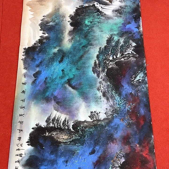 国画新年愿望希望大家身体健康快乐