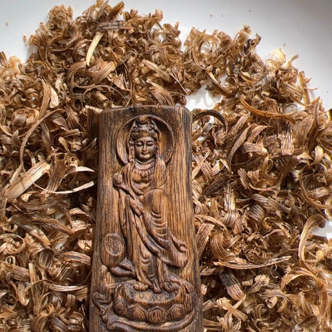 沉香碎屑沉香白棋观音9克