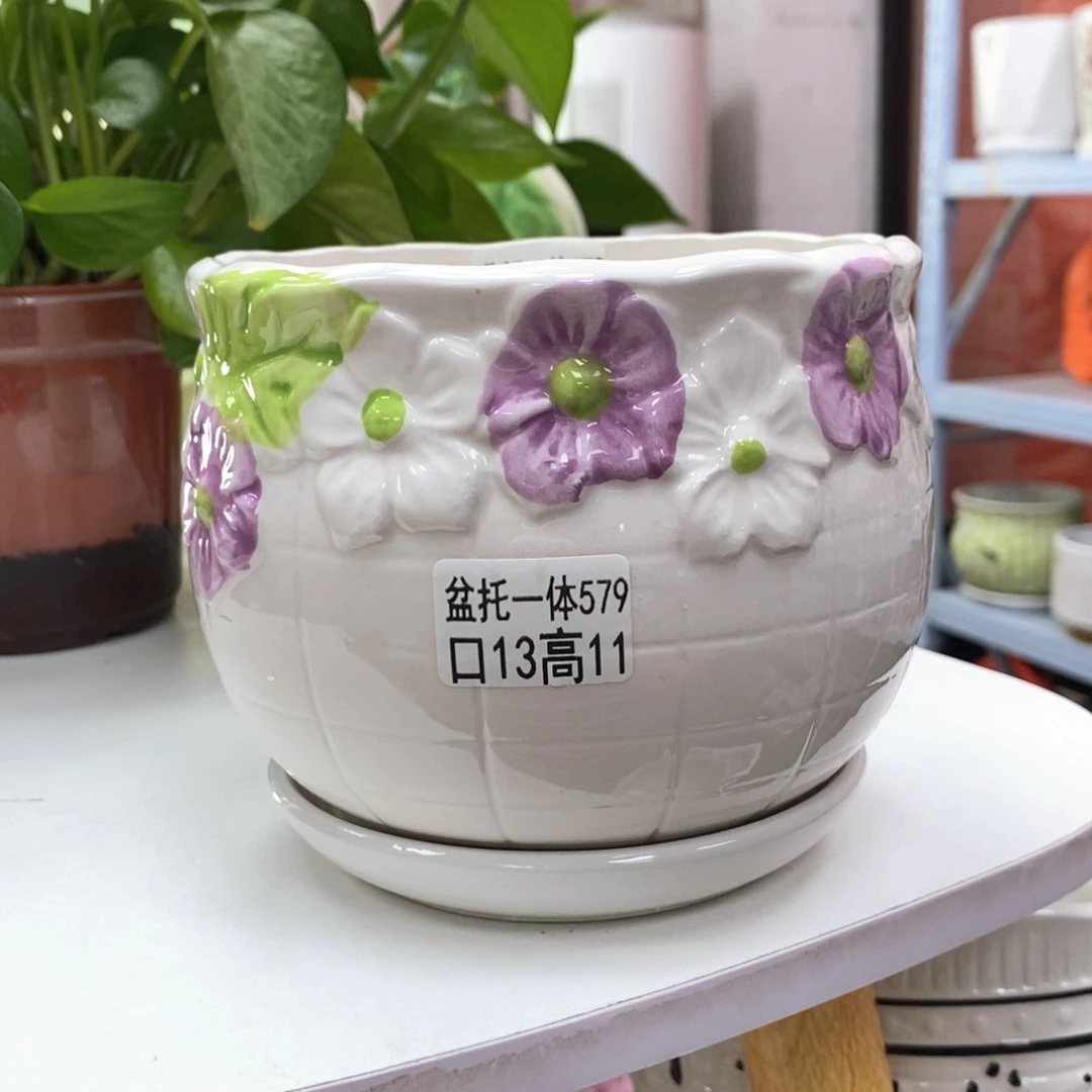 @陶瓷花盆@@5579