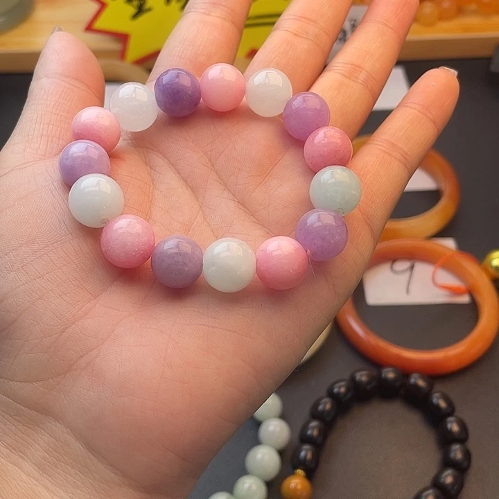 石英质玉（黄龙玉）未镶嵌手镯