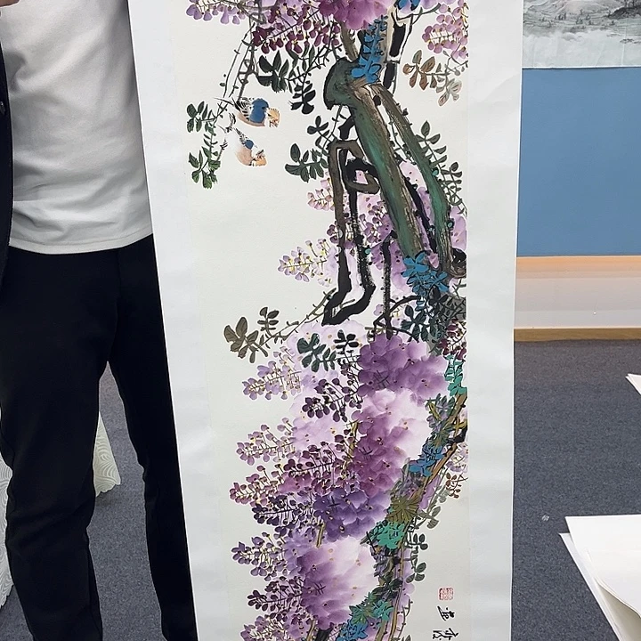 国画手绘国画作品