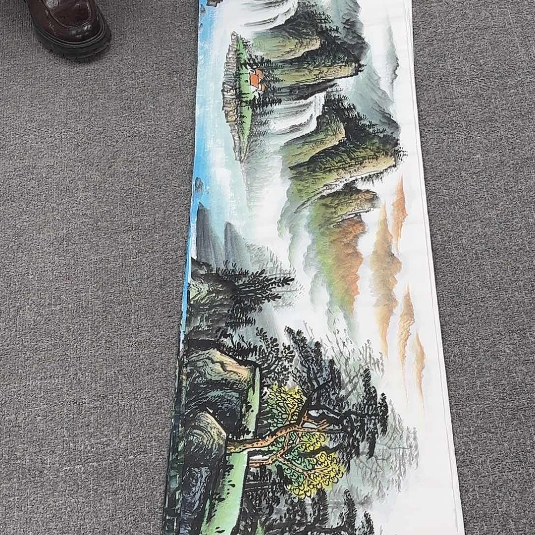 国画国画作品多次入选国内外