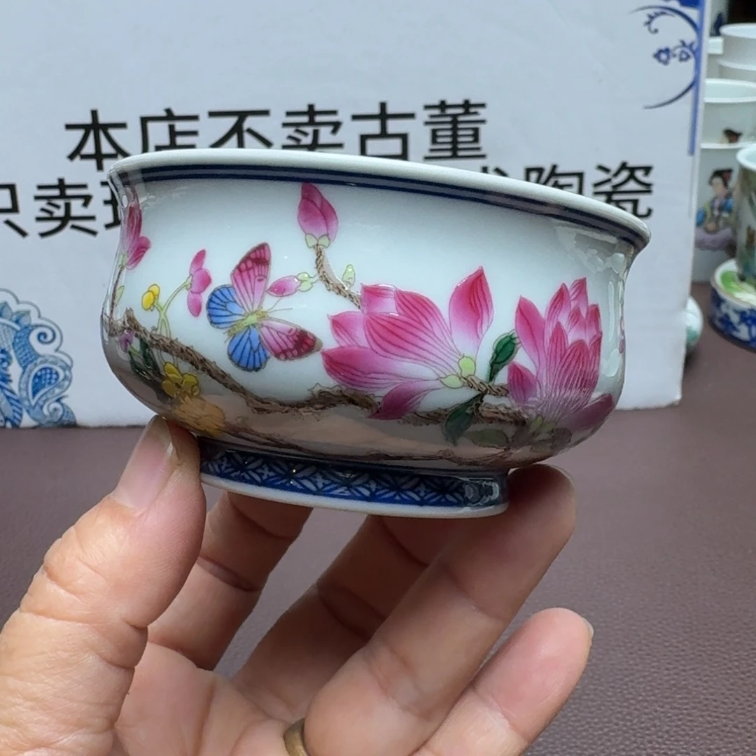 景德镇手工手绘展示