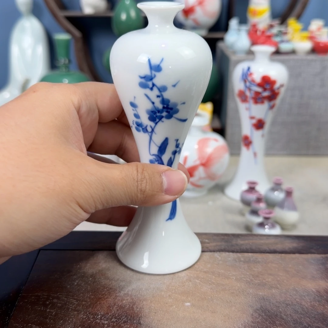 陶瓷手工小花器摆件