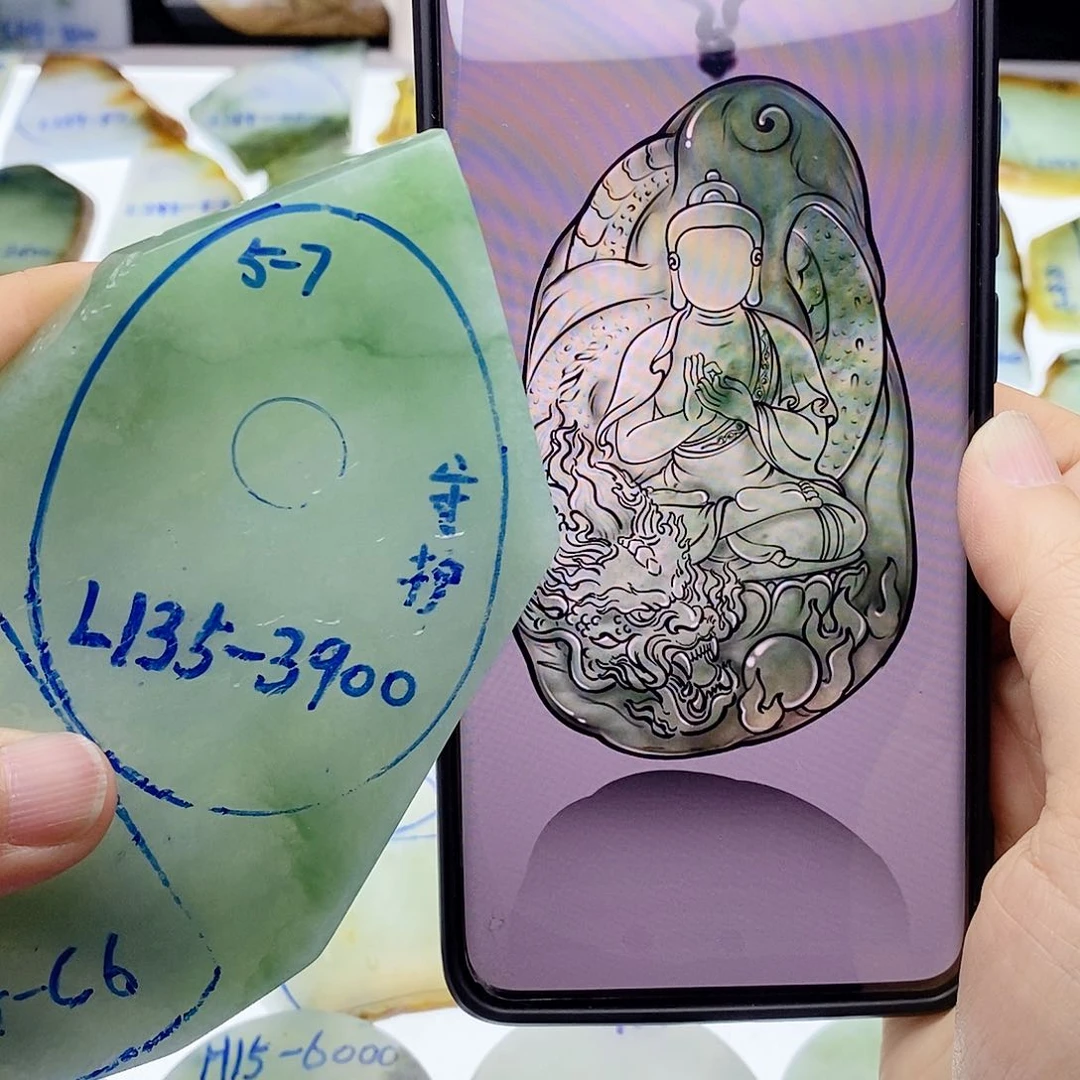 未镶嵌定制翡翠翡翠