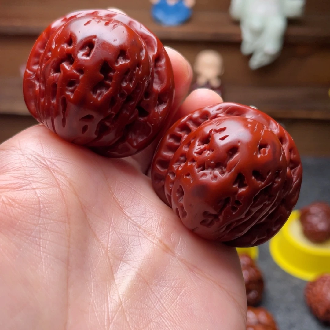 吊坠文玩核桃文玩核桃 手把件 百年 37