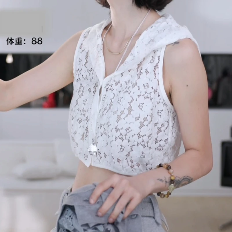 新款时尚气质韩式针织春夏甜美外搭百搭薄款休闲蕾丝LK2505952