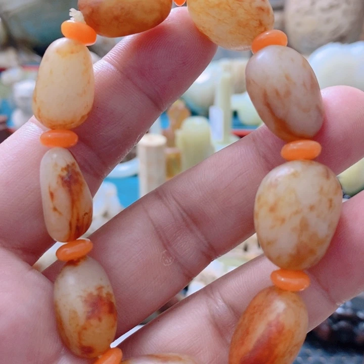 未镶嵌手链和田玉（糖玉）