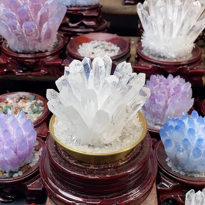 藕***敛石材天然白水晶160