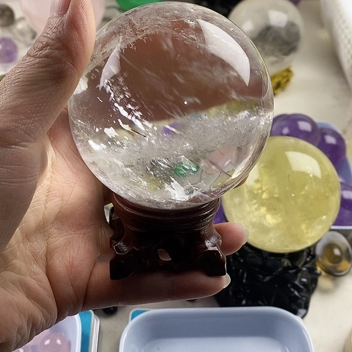 水晶水晶3号未镶嵌天然水晶未镶嵌蕊