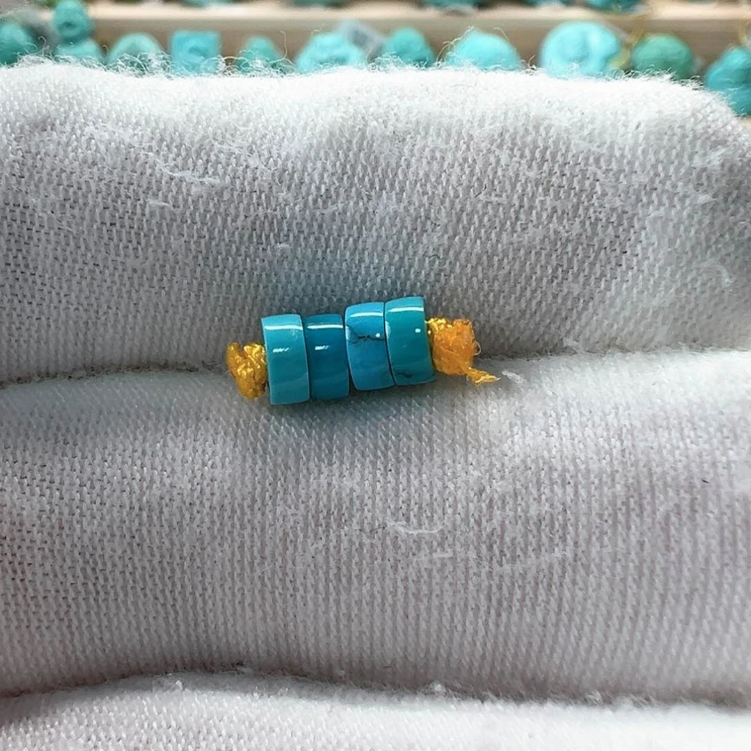未镶嵌绿松石隔片4.5mm