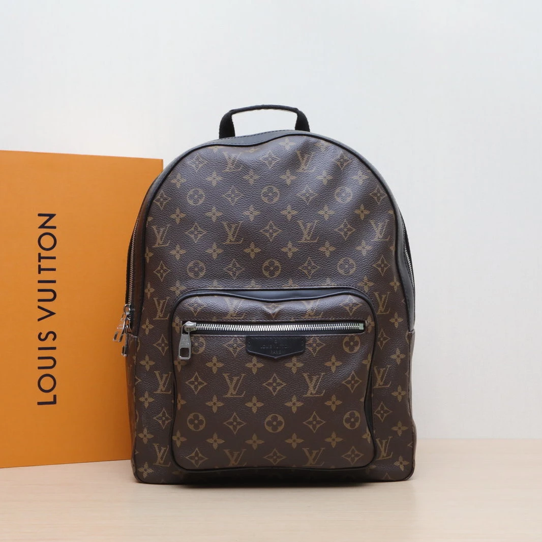 95新 LouisVuitton/路易威登 小花Jerry活动Josh 双肩包 老花