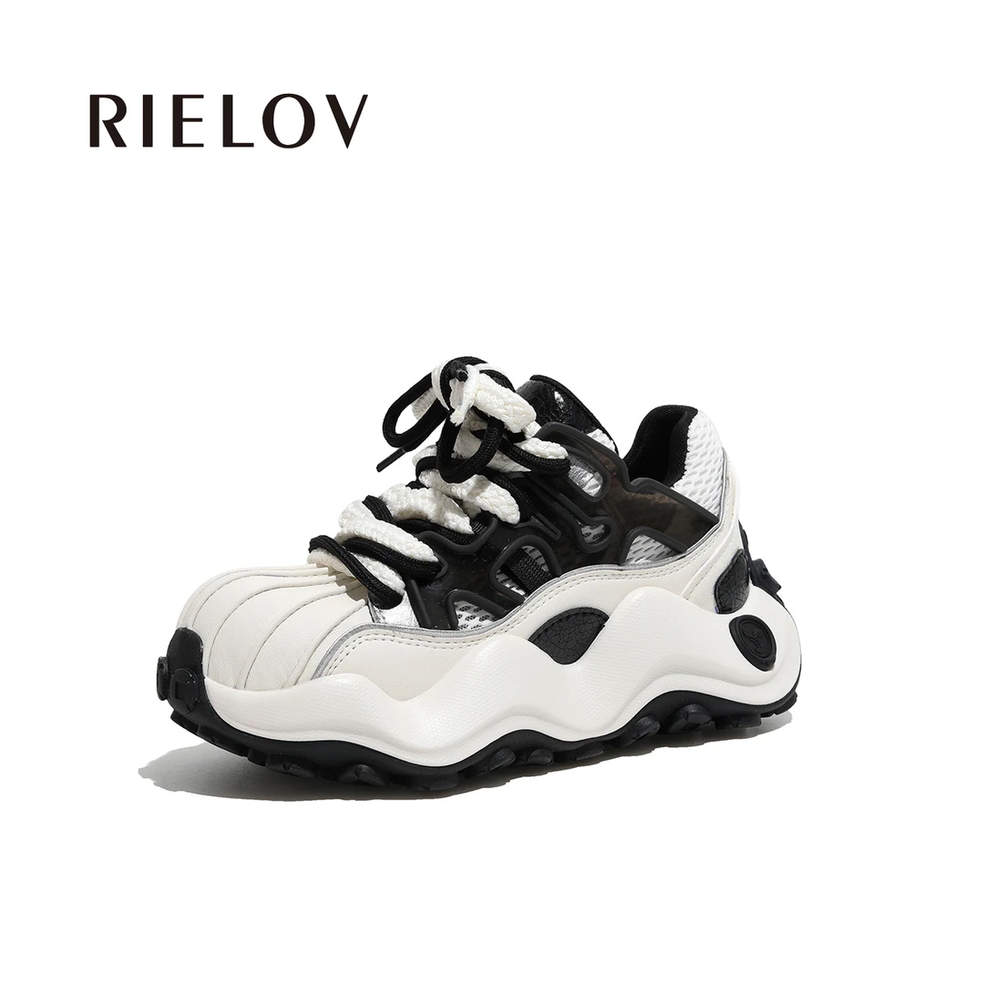 【RIELOV●绯梦】增高6cm时尚潮流百搭女士休闲鞋 86-01