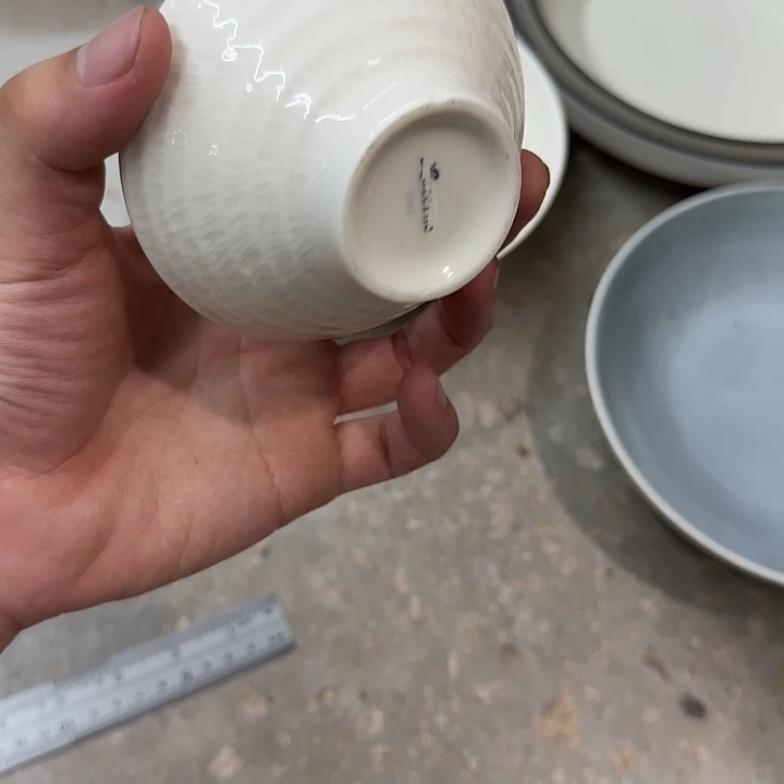 白瓷挑刀4寸斗笠碗hhh