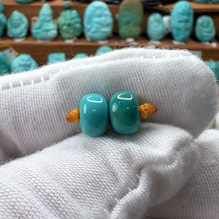 绿松石未镶嵌配饰7.5