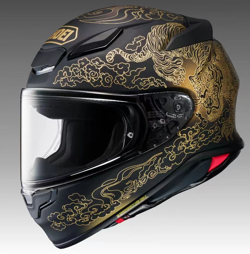 SHOEI Z8头盔摩托车全盔X符号千纸鹤高达头盔小盔体街道骑行