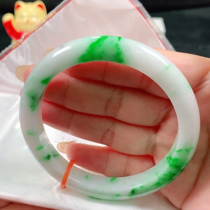 未镶嵌手镯翡翠编号GH1188 正圈57