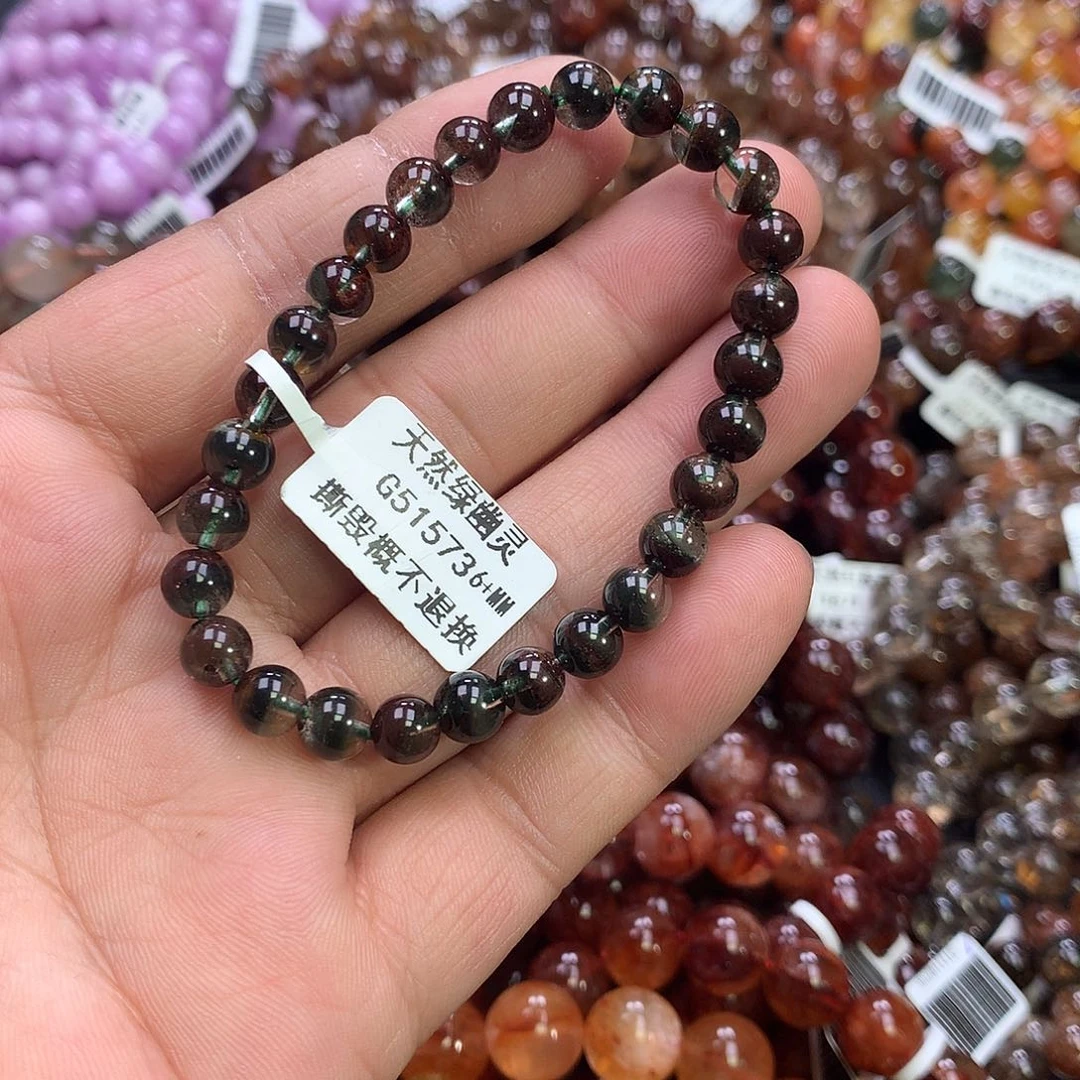水晶手链未镶嵌，