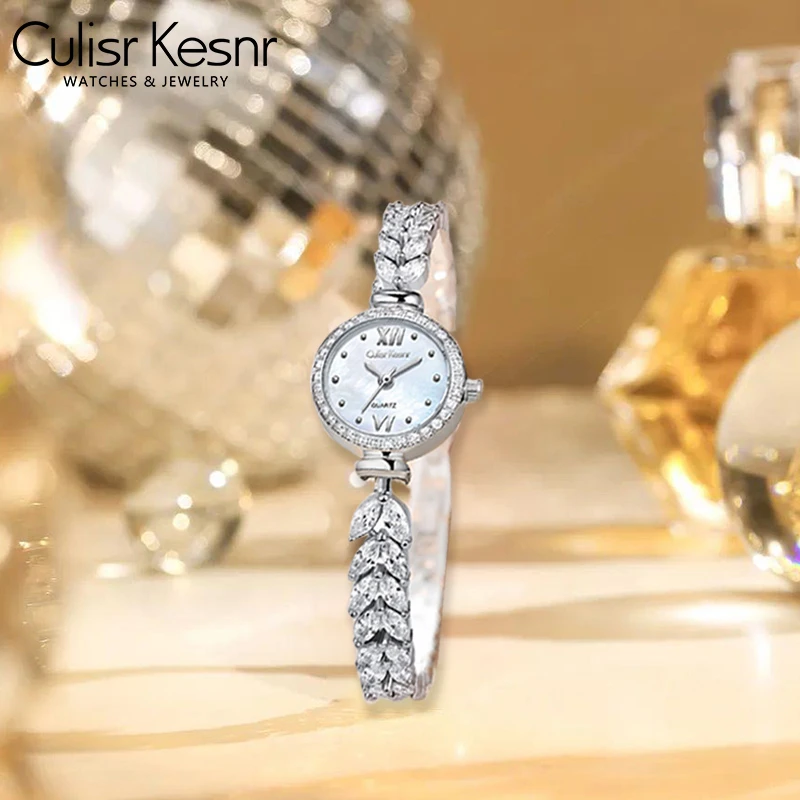 Culisr Kesnr【官方正品】美人鱼手表女士女款轻奢气质小众石英腕表
