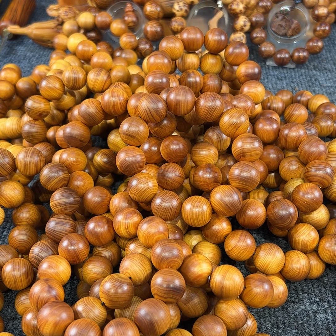 柏木太行崖柏崖窝黑油手串20，香味独特