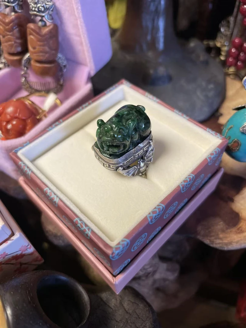 非金属珐琅戒指 戒指