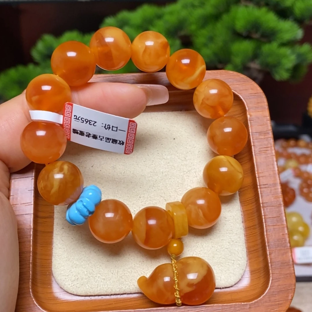 【闪购商品】手链蜜蜡未镶嵌手串
