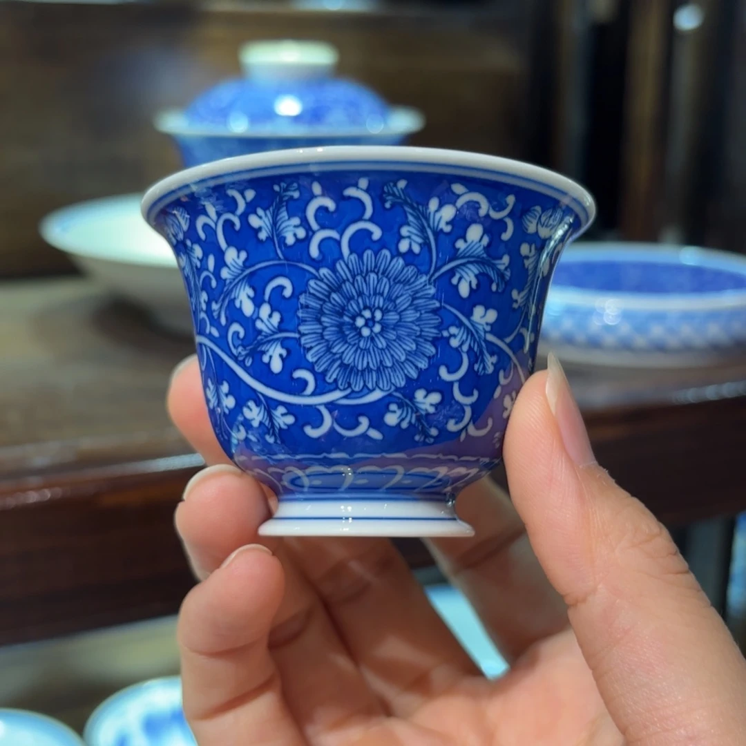 手工手绘陶瓷茶具