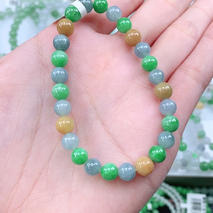 未镶嵌手链翡翠翡翠