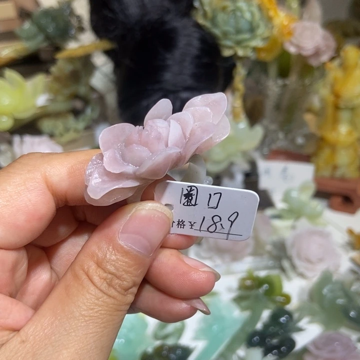 未镶嵌蛇纹石玉发饰