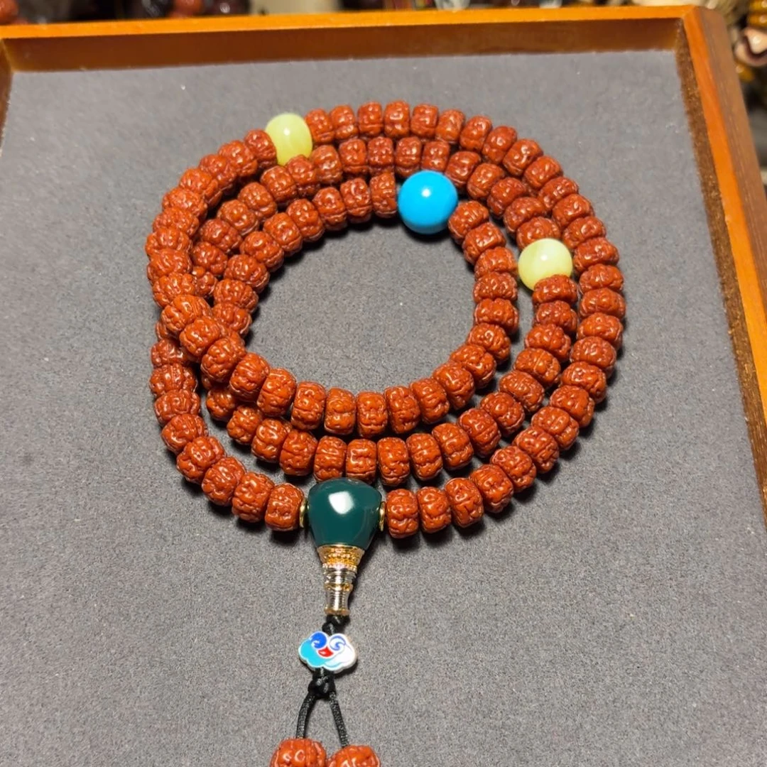 金刚菩提吊坠一代盘龙10mm