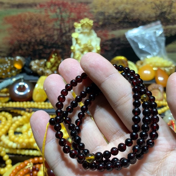 琥珀未镶嵌珠宝奇石