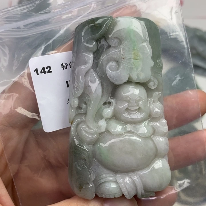 颈饰未镶嵌翡翠吊坠