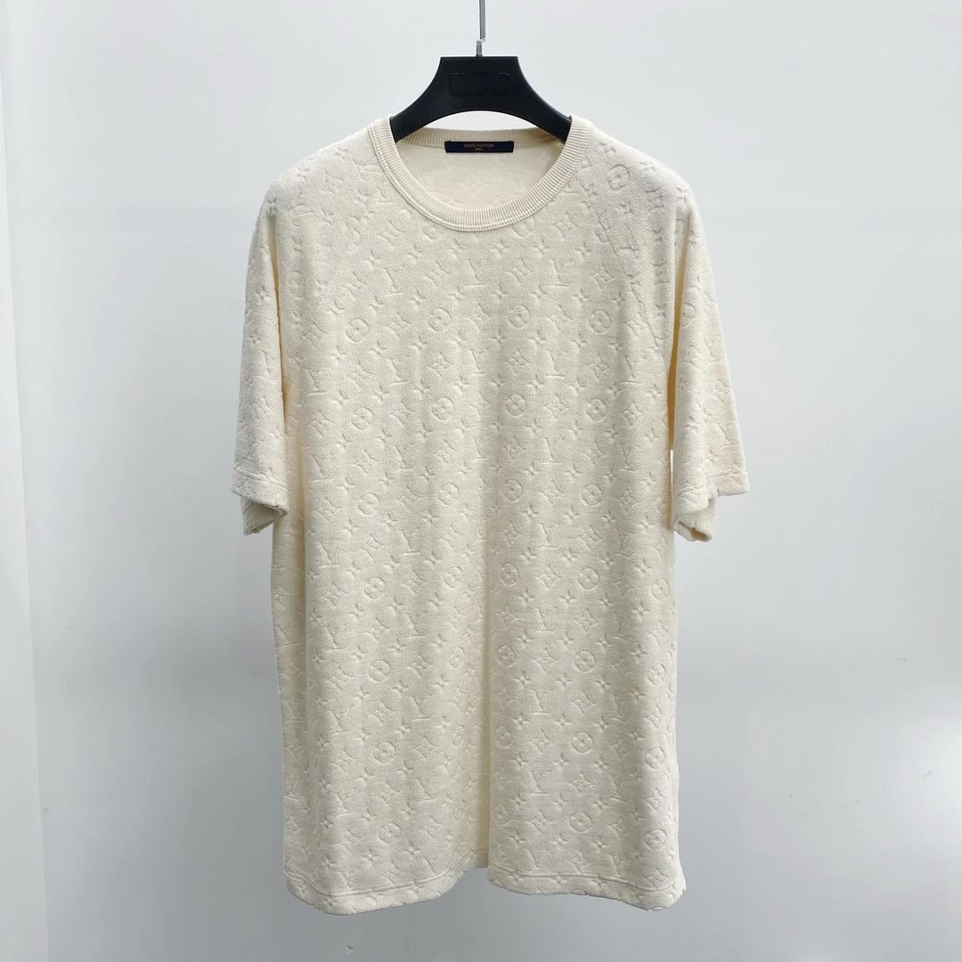 未使用 LouisVuitton/路易威登 sm13318120/满印长款短袖/xxl码