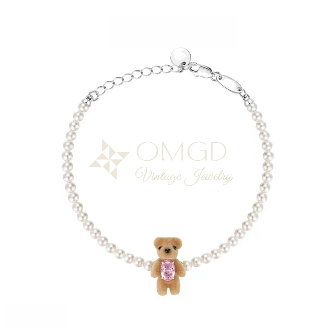 铜合金合成锆石手链 【D1168】手链 X5轻奢时尚设计款-XXS