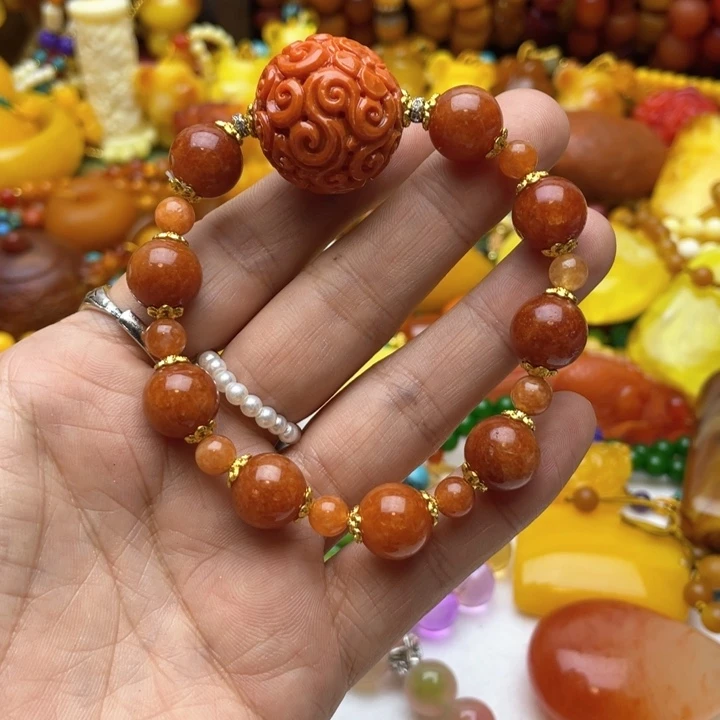 树脂制品老*44号设计款手串