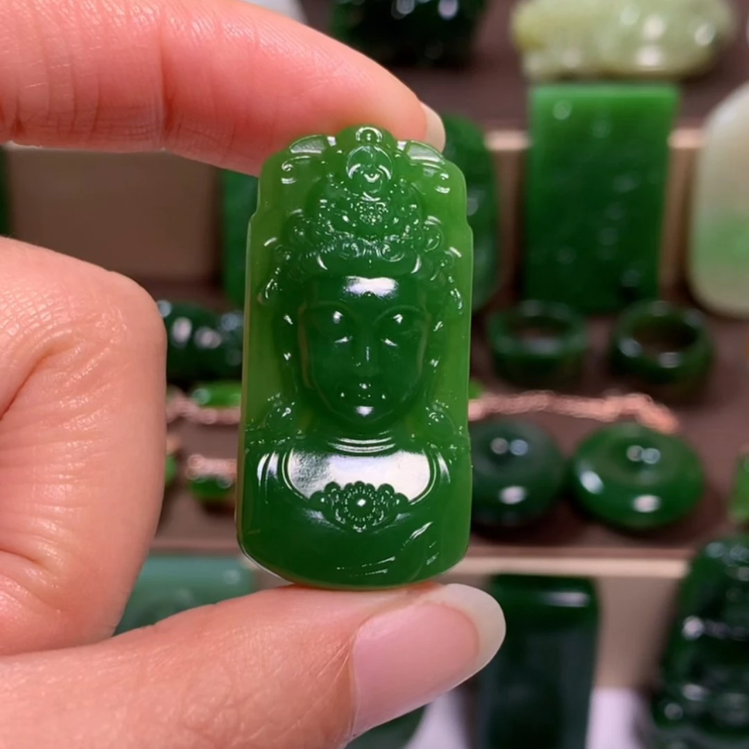 和田玉挂件未镶嵌