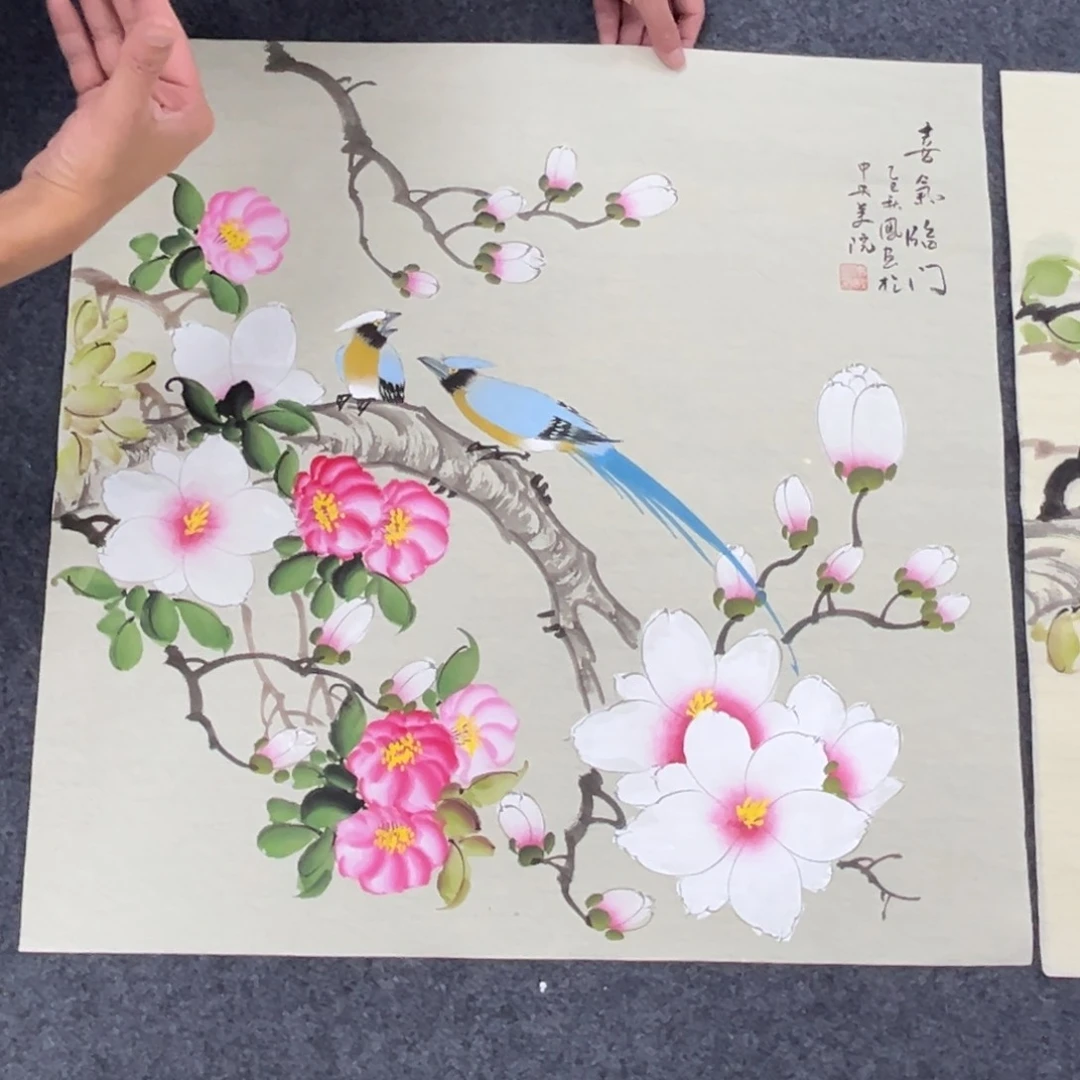 国画宣纸国画纯手绘批发