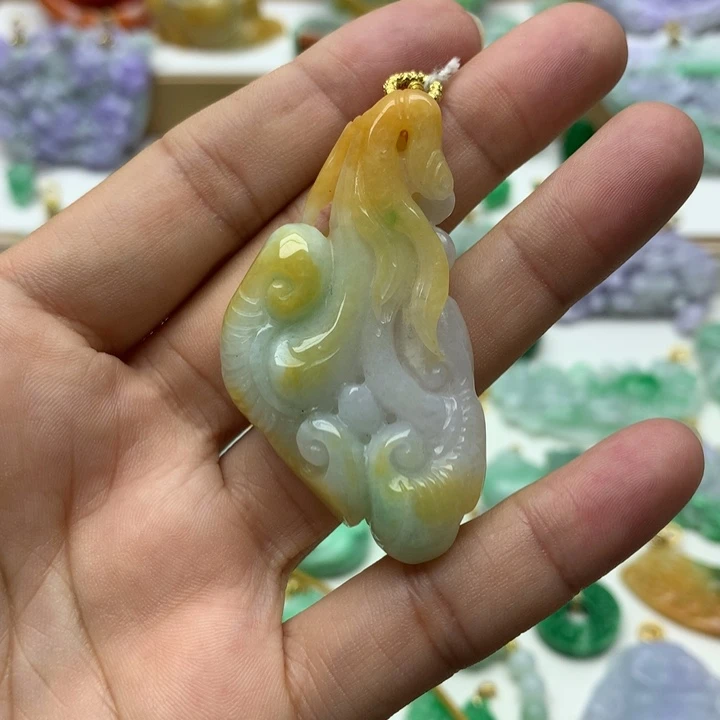 颈饰未镶嵌翡翠翡翠