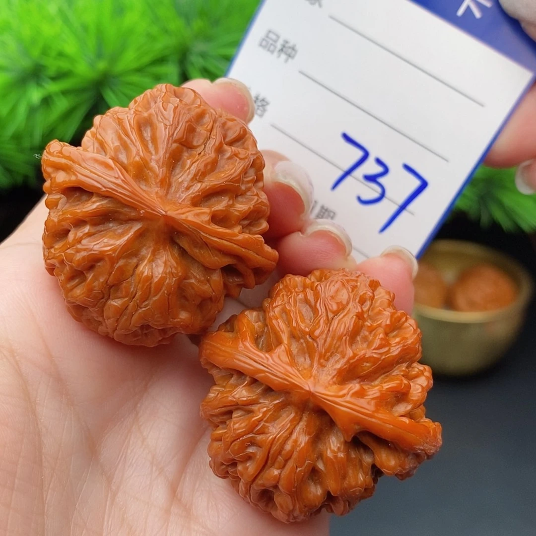 文玩核桃把件40苹果737